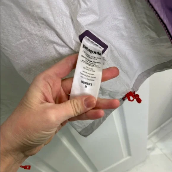 Patagonia Torrentshell Women’s rain Jacket H2 No Windbreaker size medium purple - Picture 6 of 11